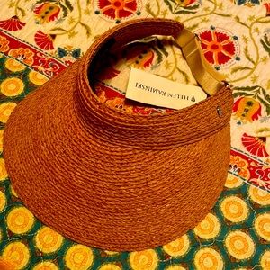 Helen Kaminski visor, brand new with tags. Super cute